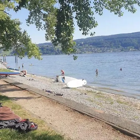 Bodensee Penthouse 23i - Seesicht - Billiard - Panorama Exklusive * Ohningen